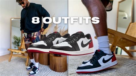 How To Style Jordan Low Og Black Toe Casual Streetwear