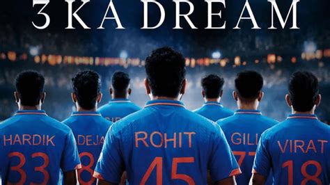 Adidas 3 Ka Dream Campaign For Team India Ahead Of The World Cup