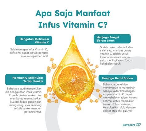 Manfaat Infus Vitamin C Bagi Kesehatan Kavacare