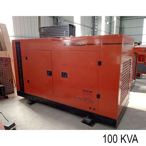 100 Kva Harison Silent Diesel Generator 3 Phase Suppliersplanet