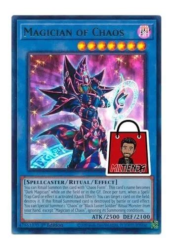 Magician Of Chaos Miltienda Yugioh Dark Magician Mago Oscuro