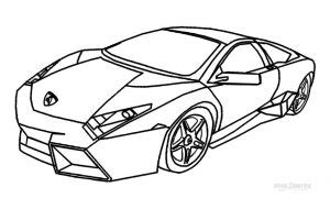 Lamborghini Da Colorare Disegni Per Bambini Da Stampare