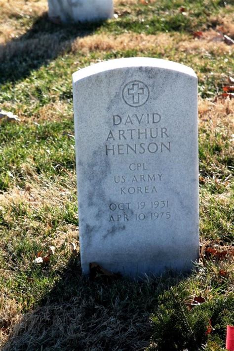 David Arthur Henson 1931 1975 Mémorial Find a Grave