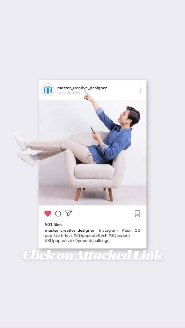 How To Create 3D Instagram Pop Out Effect In Photoshop Instagram Post