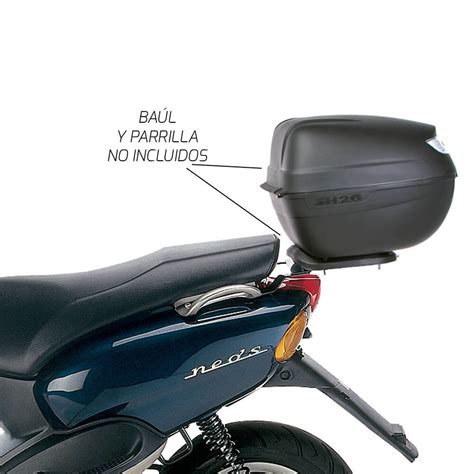 Soporte Ba L Shad Yamaha Neo S Color Negro Talla Talla Nica