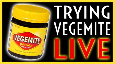 Trying Vegemite Live Doctor Mystical Tries Vegemite For The First