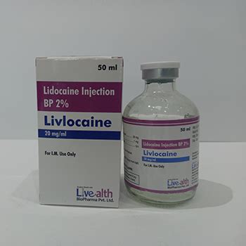 Lidocaine Injection BP 2 Livealthbiopharma