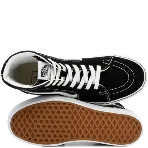 T Nis Sk Hi Plataforma Cano Alto Vans V Preto Sapato Show