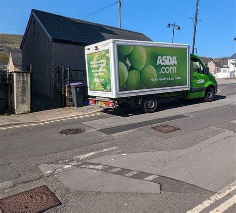 Asda Home Delivery Van Blaenavon Jaggery Cc By Sa Geograph