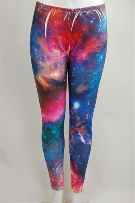 Plus Size Galaxy Print Leggings 38 Galaxy Print Leggings Funky