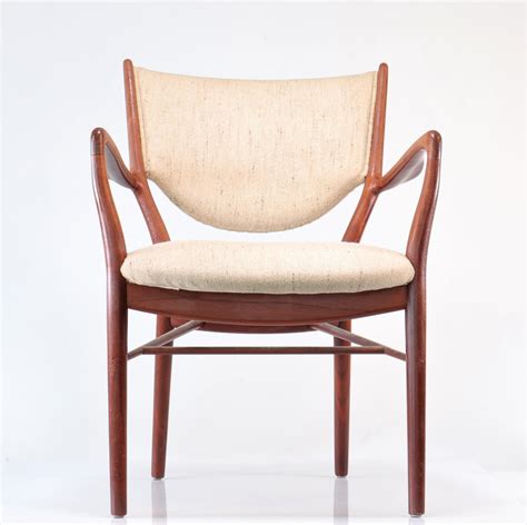 Sold Price FINN JUHL 1912 1989 NV46 ARMCHAIR ROSEWOOD NIELS