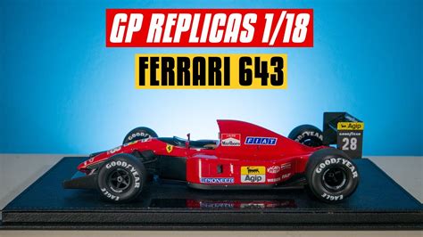 FERRARI 643 Jean Alesi 1991 F1 Model Car Review GP Replicas 1 18