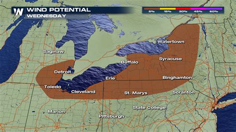 Storms near the Great Lakes moving east - WeatherNation