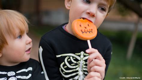 Halloween candy and kids' oral health