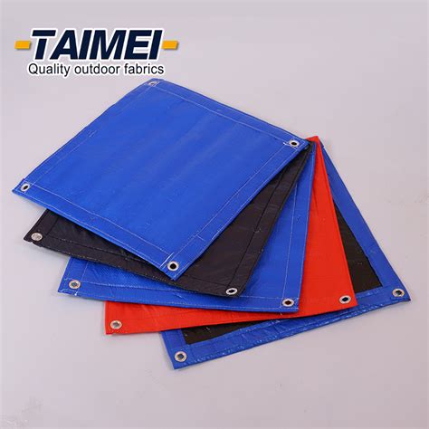 Custom Size Colour Pe Insulated Tarpaulin Waterproof Tarps Concrete