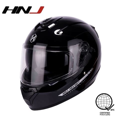 Hnj Pro New Motorcycle Full Face Helmet Dual Visor Helmet For