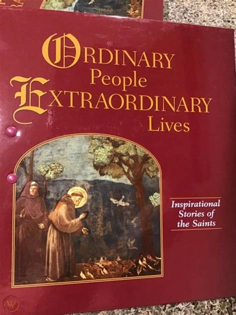 Ordinary People Extraordinary Lives Inspirational Stories Of The Saints 3 Book 2009970937