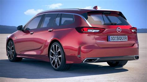 Opel Insignia Gsi Sport Tourer D Model By Squir