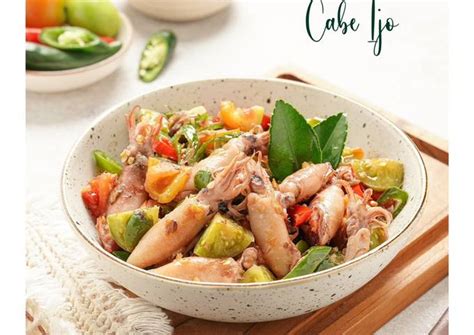 Resep Cumi Asin Cabe Ijo Oleh Faluna S Kitchen Cookpad