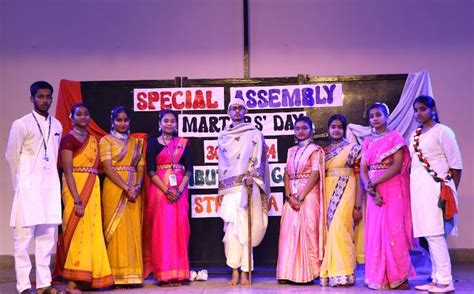 Shaheed Diwas 2024 Special Assembly At Pentecostal Assembly School