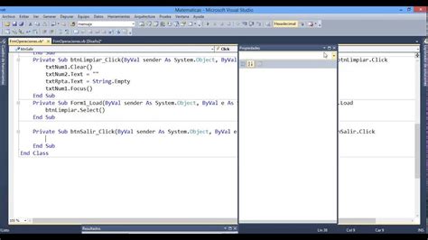 Suma De Dos Numeros En Visual Basic Net YouTube