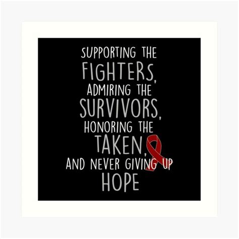 "Cancer Survivor" Art Print for Sale by Nessshirts | Redbubble