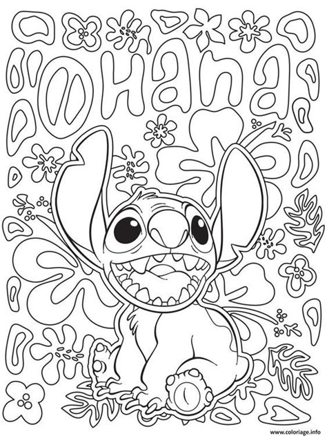 Top Id Es Tutos De Dessins Stitch Disney Coloring Pages Stitch