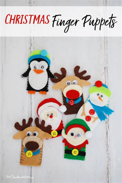 Christmas Finger Puppets Free Pattern Artofit