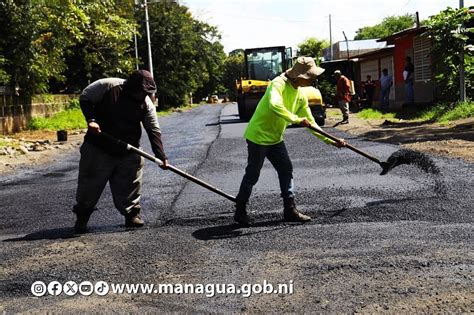 Programa Calles Para El Pueblo Avanza En D VI De Managua Canal 6