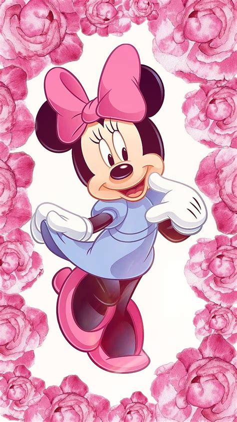 1920x1080px 1080p Free Download Polka Dot Minnie Mouse Ios Kecbio Pink Mickey Mouse Hd Phone