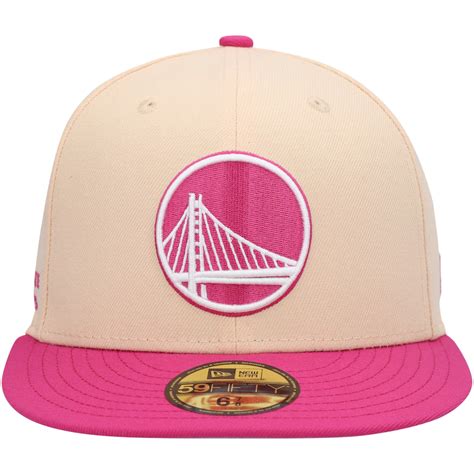 New Era Golden State Warriors Passion Mango 2022 59fifty Fitted Hat