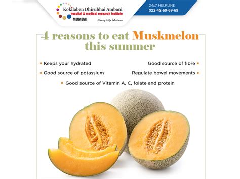 Reasons To Eat Muskmelon This Summer