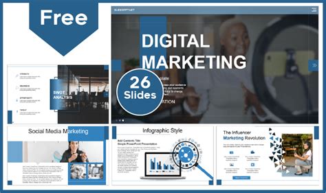 Plantilla De Marketing Digital Plantillas Para Powerpoint Y Google Slides