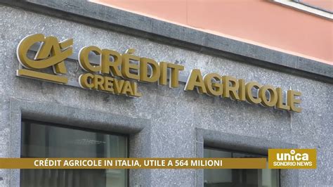 Cr Dit Agricole In Italia Utile A Milioni Youtube