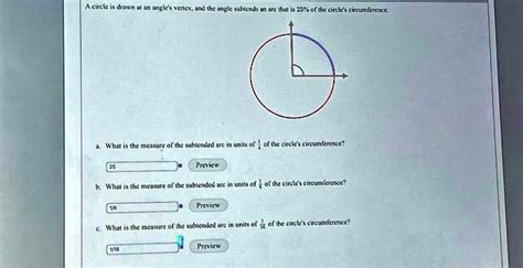 Solved A Circle Is Drawn At An Angle S Vertex And The Angle Subtends