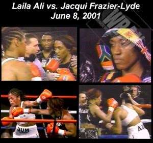 Fight Report: Laila Ali vs. Jacqui Frazier-Lyde – Historical Database