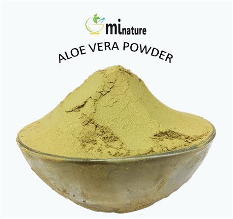 Light Brown To Light Green Eu Certified Aloe Vera Powder Kg Mi