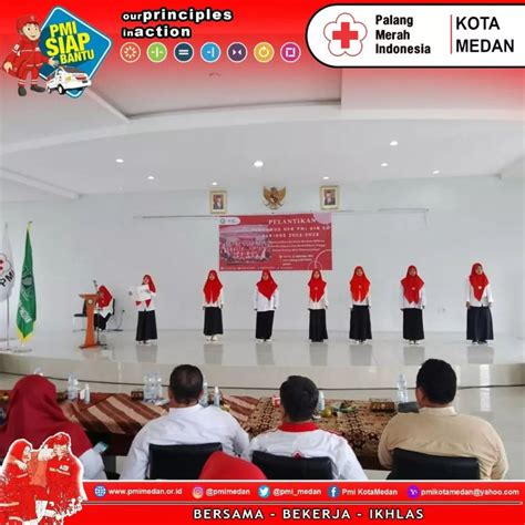 Pelantikan Pengurus Korps Sukarelawan KSR PMI Kota Medan Unit UIN