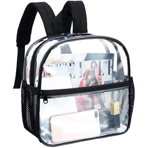 Sac Dos Transparent Robuste Sac Dos Transparent Approuv Par Le