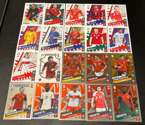 Topps Euro 2024 Match Attax All Stars Lidl Collection 60 Different