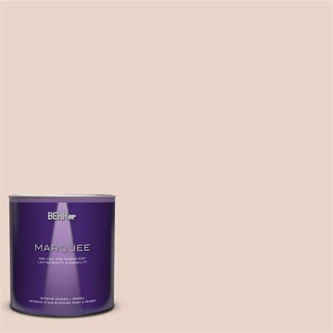 Behr Marquee 1 Qt S190 1 Seaside Villa Eggshell Enamel Interior Paint