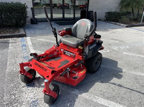 2023 Gravely Compact Pro® 34 Kawasaki® Fx481v Zero Turn Mower For Sale In Deland Florida