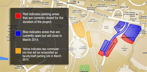 New Semester Brings Campus Parking Changes Ole Miss News