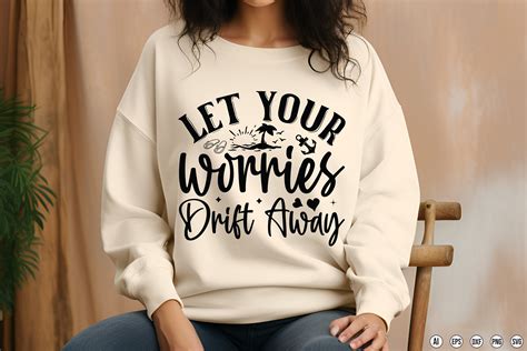 Let Your Worries Drift Away Graphic by GFXexprt · Creative Fabrica