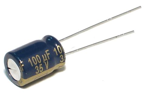 Low Esr Electrolytic Capacitor 100uf 35v 8x12mm Partco