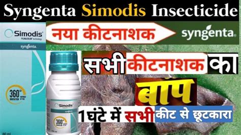 Simodis Simodis Insecticide Syngenta Simodis Insecticide Syngenta