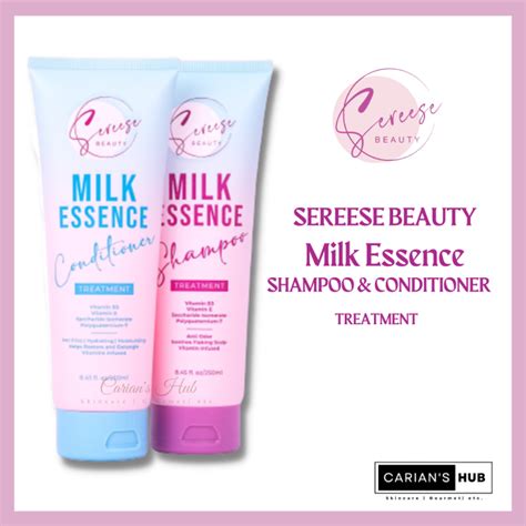 SEREESE BEAUTY MILK ESSENCE SHAMPOO AND CONDITIONER Lazada PH