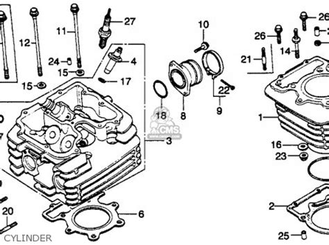 Honda Xl250r 1982 C Usa Parts List Partsmanual Partsfiche