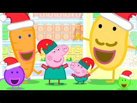 Peppa Pig Official Channel | Christmas Shopping at the Supermarket with ...