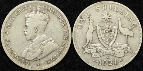 Australia Shilling About Fine The Purple Penny